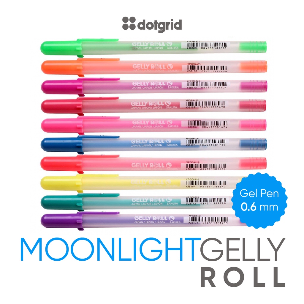 Bút gel Gelly Roll Moonlight - 9 màu (cây lẻ)