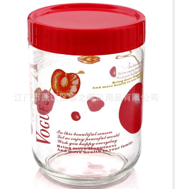 Lọ thủy tinh nắp nhựa 2L