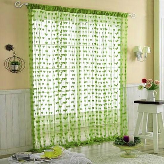 RÈM TREO CỬA HÌNH TIM/HOA 1M x 2M