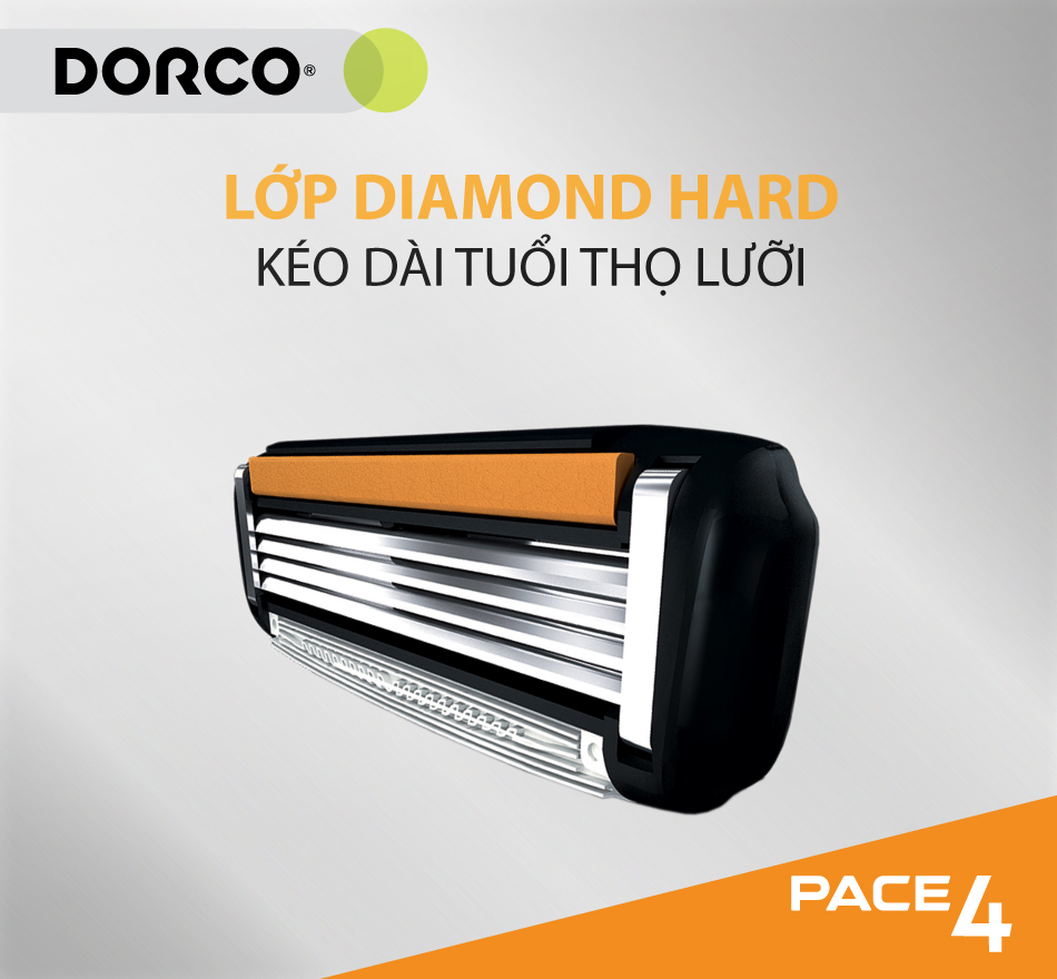 Dao cạo râu 4 lưỡi DORCO PACE 4