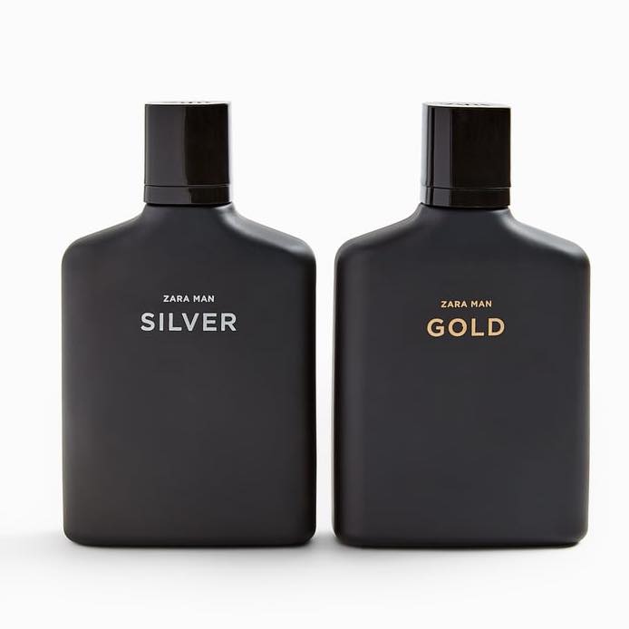 Sét nước hoa Zara man gold 100ML & silver man 100ml - N15
