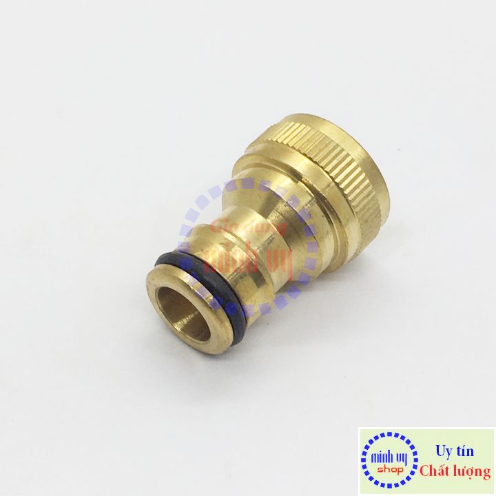 Khớp nối nhanh đầu vào bằng đồng - cút nhanh nhanh bằng đồng ren trong 21mm (1/2')