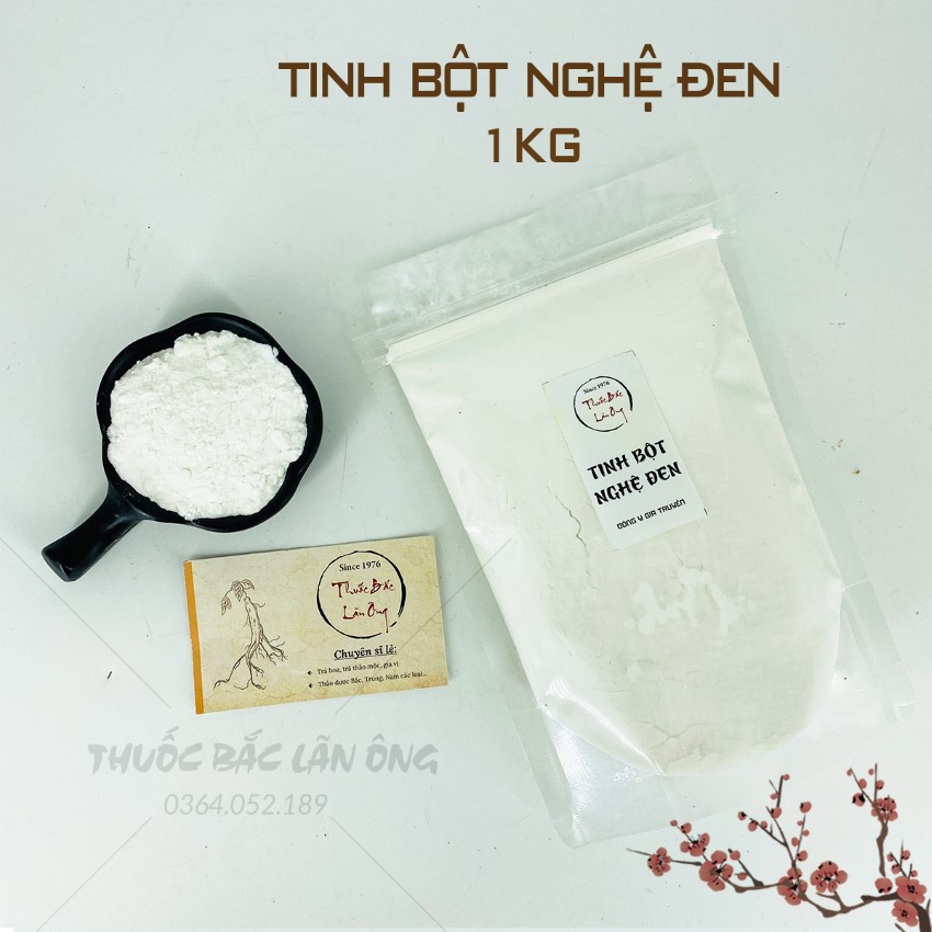 Tinh bột nghệ đen nguyên chất 1kg