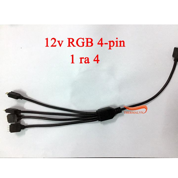 Dây chia RGB 12v 4-pin 1 ra 4 [ThermalVN]