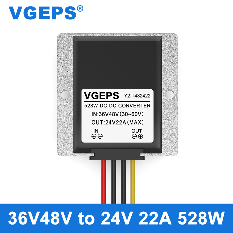 48v đến 24v bước xuống chuyển đổi điện 48v đến 24v dc biến áp 48v thả 24v điều chỉnh không thấm nước