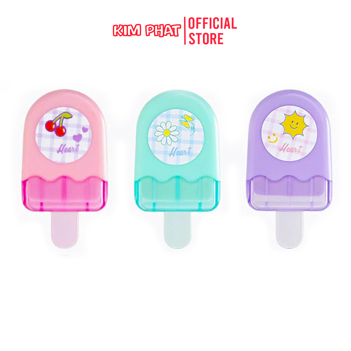 Gôm tẩy hình que kem ICE CREAM DELI 71122