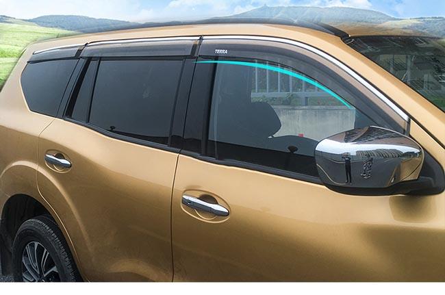 Vè che mưa chỉ mạ crom nissan terra 2018-2019
