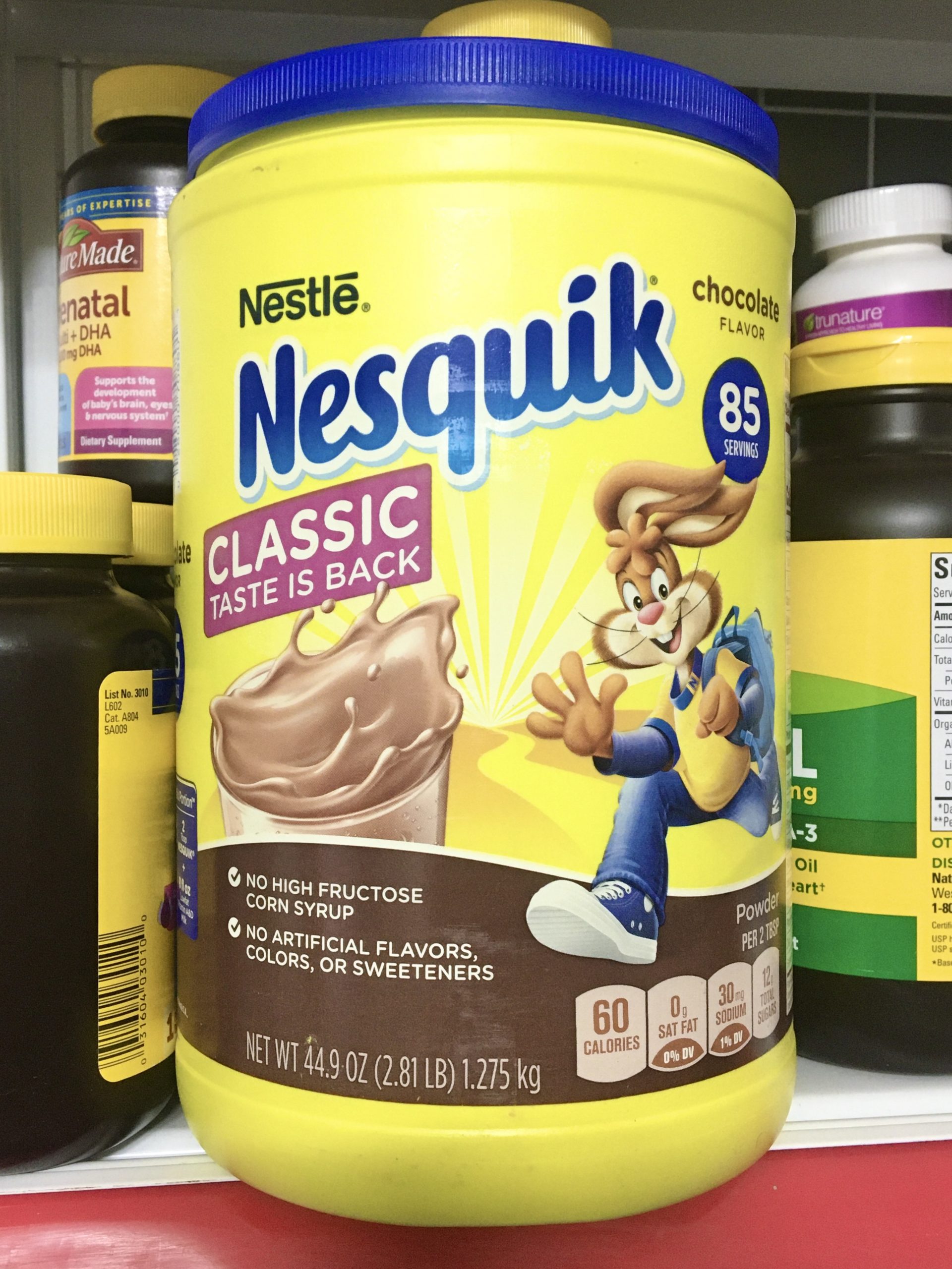 Bột sữa Socola Nestle Nesquik Chocolate 1.18kg