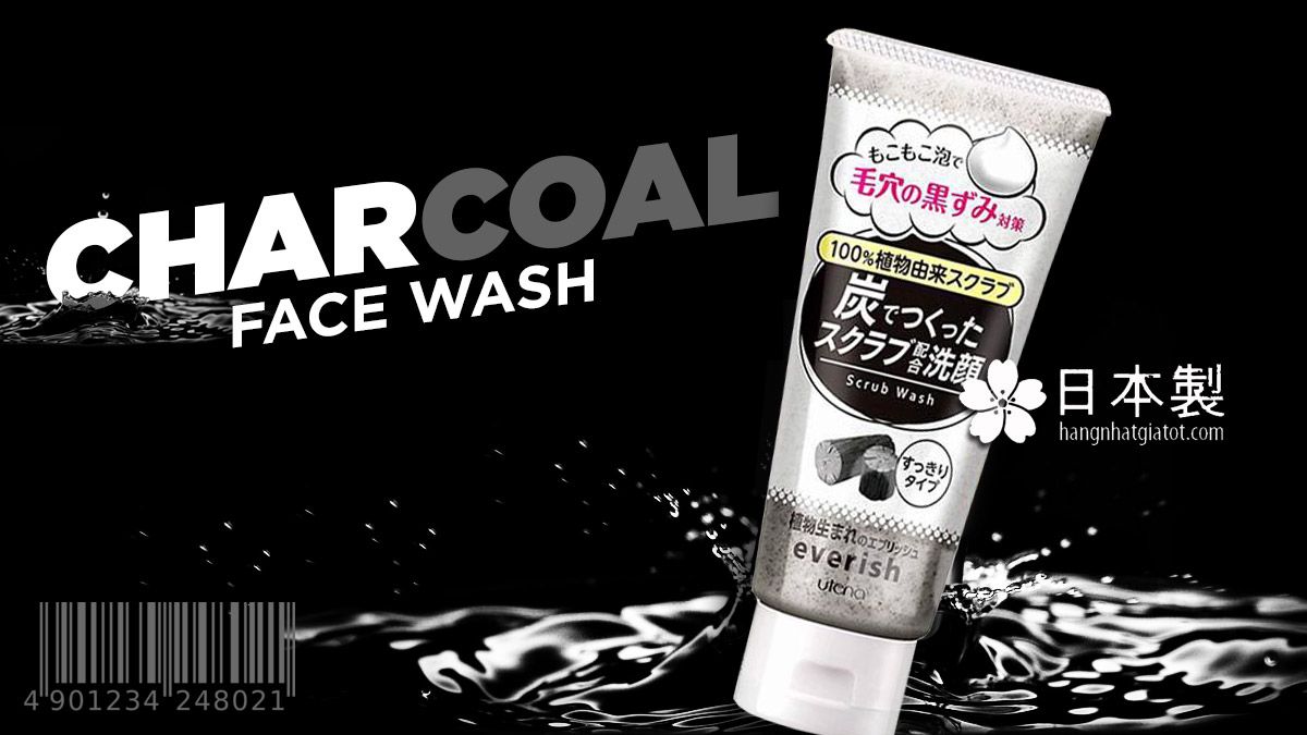 Sữa rửa mặt Utena Everish Charcoal
