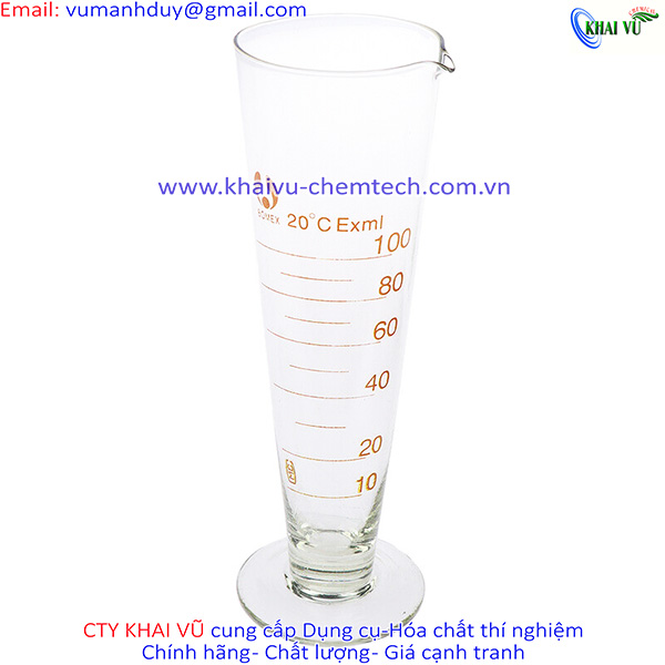 [HCM]LY thủy tinh có chân kẻ vạch chia chính xác 50ml 100ml 250ml 500ml 1000ml có chân