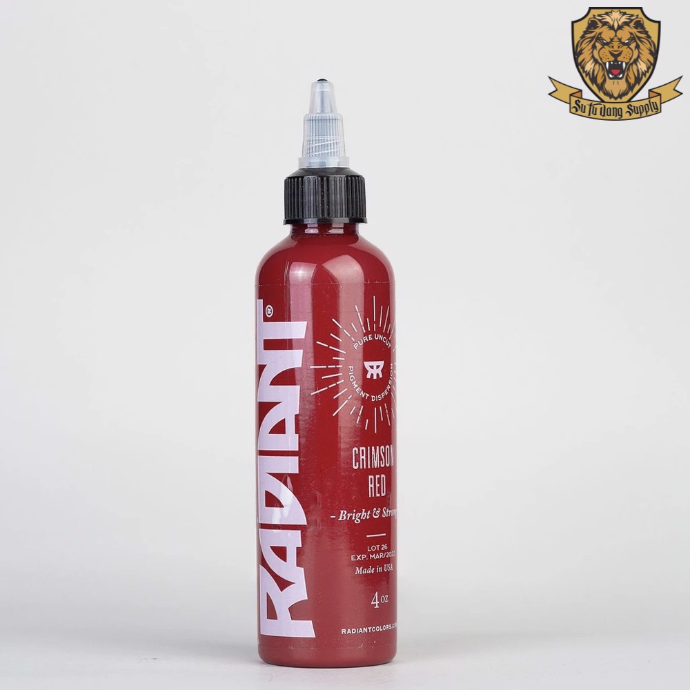 Mực xăm Radiant Red màu đỏ