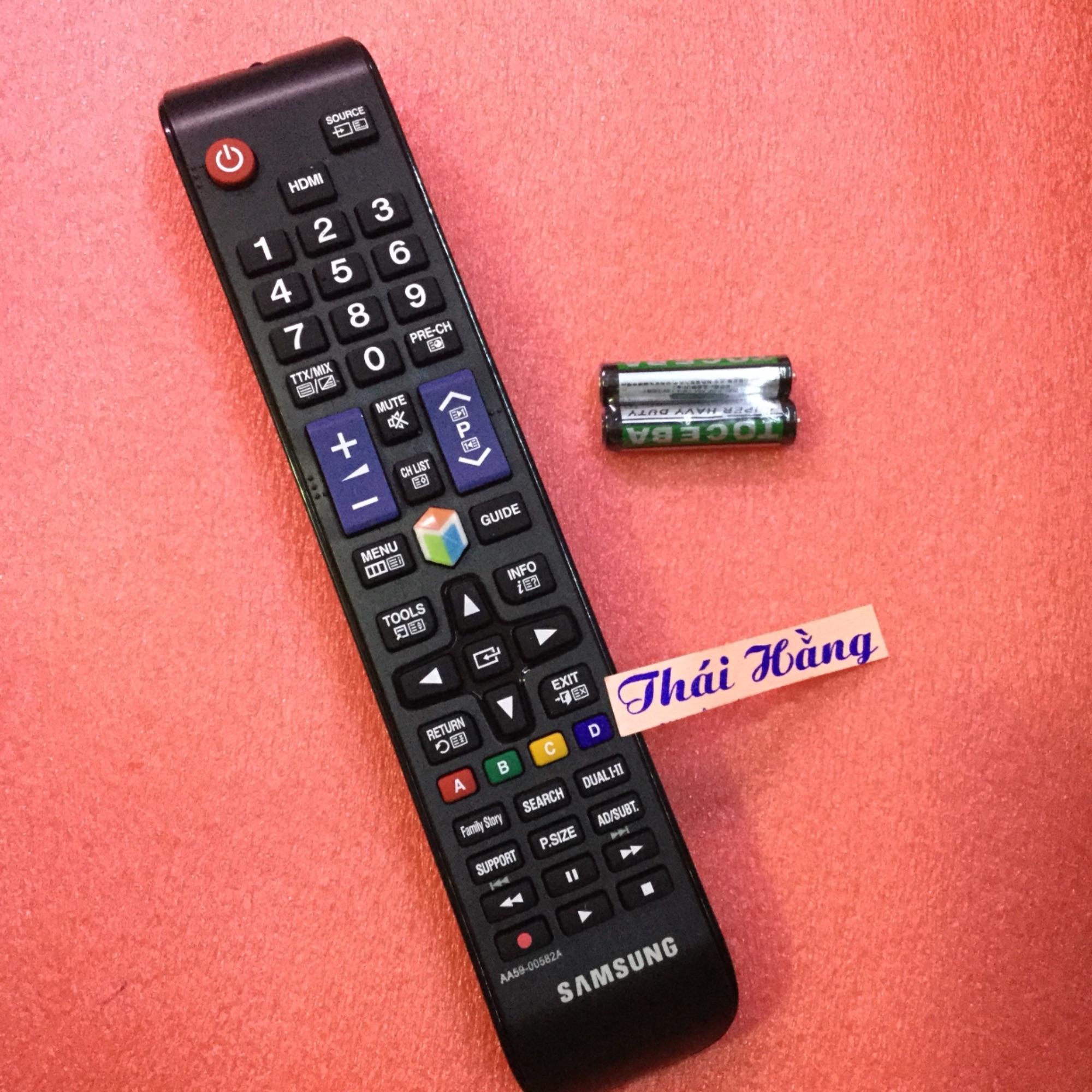 Điều khiển ti vi SAMSUNG loại xịn cả pin