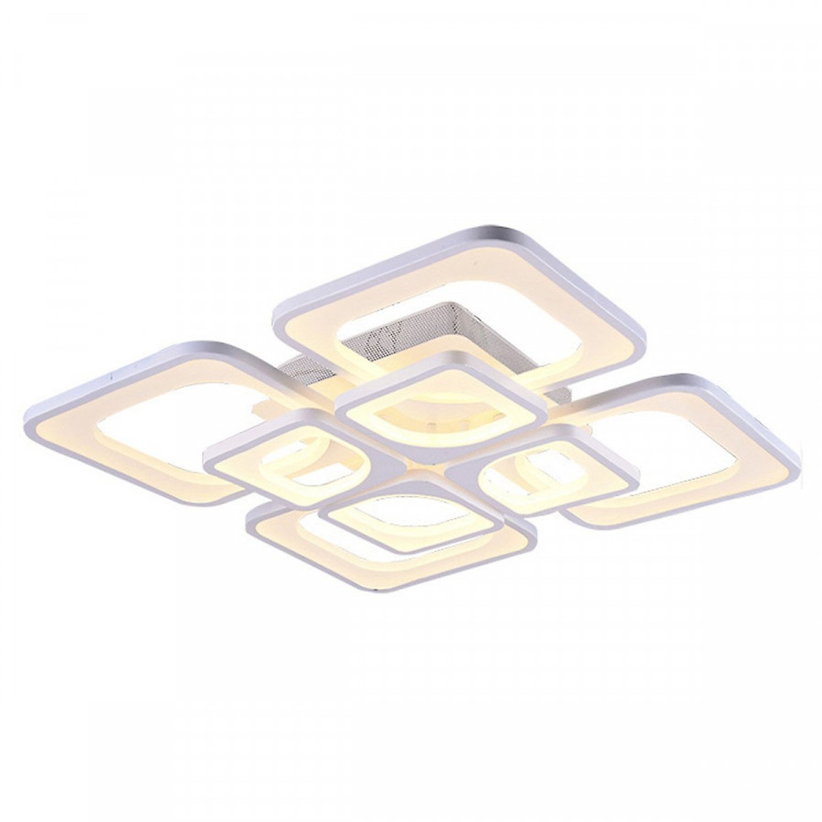 Đèn ốp trần vuông 8 cánh mo - 904 | kèm bóng - anan decor
