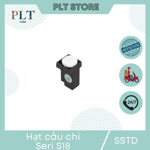 Hạt cầu chì ống 10A-250VAC SINO SSTD dòng S18