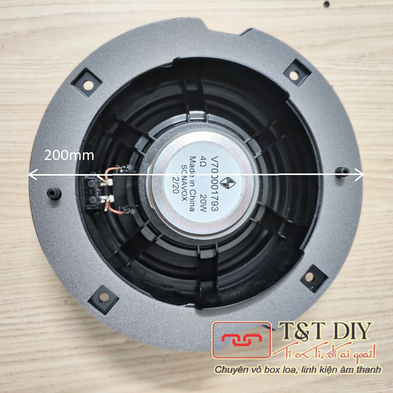Củ loa toàn dải Bo.se 4ohm 20W