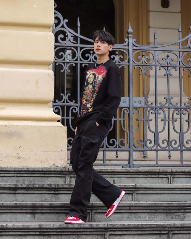Áo nỉ MIKENCO Mona lisa sweater AR