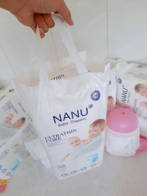 Combo 50 bỉm quần Nanu cao cấp cho bé yêu