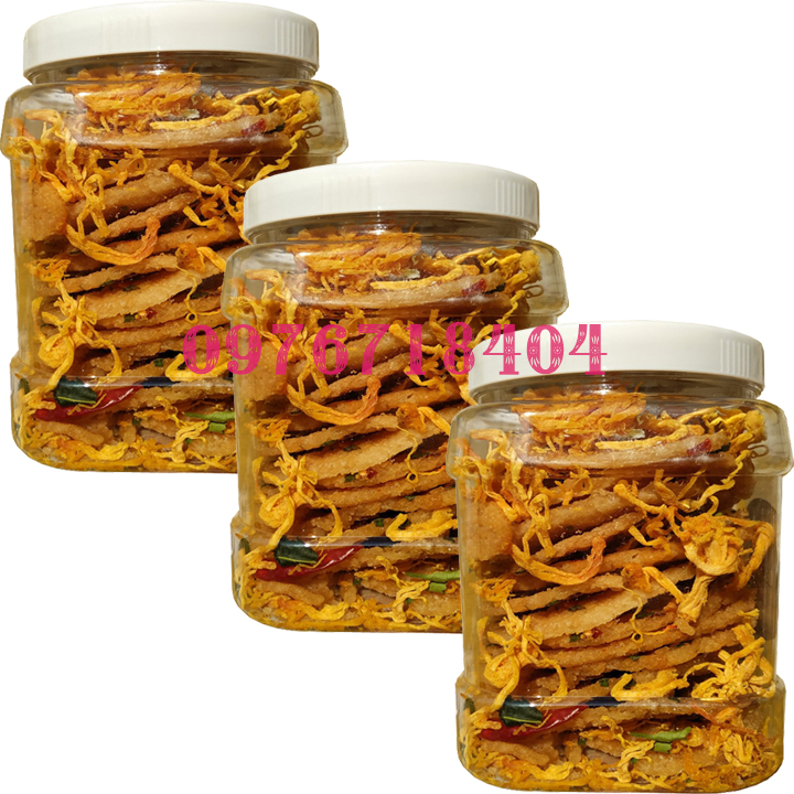 [HCM]Combo 2 Kg cơm cháy lắc khô gà [ăn vặt siêu ngon]