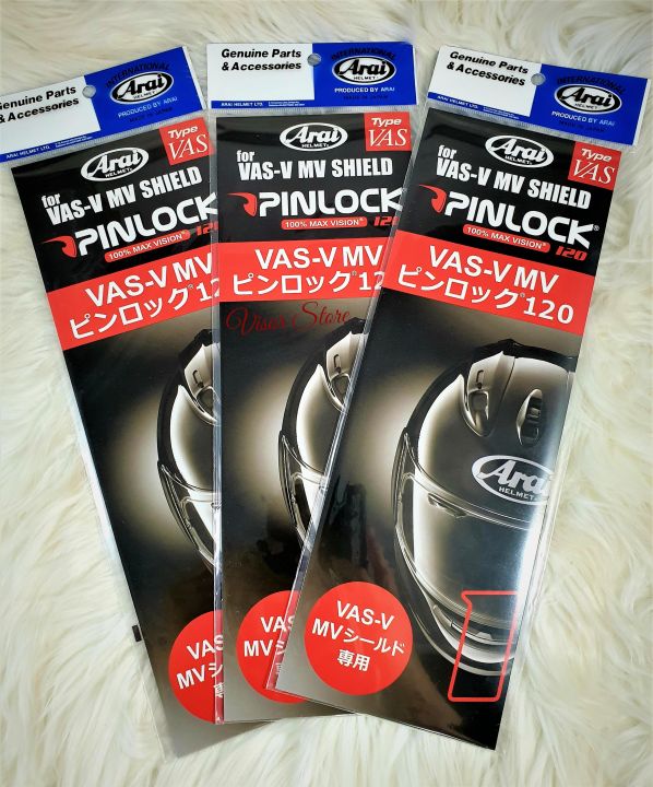 Genuine Arai helmet anti-fog Pinlock