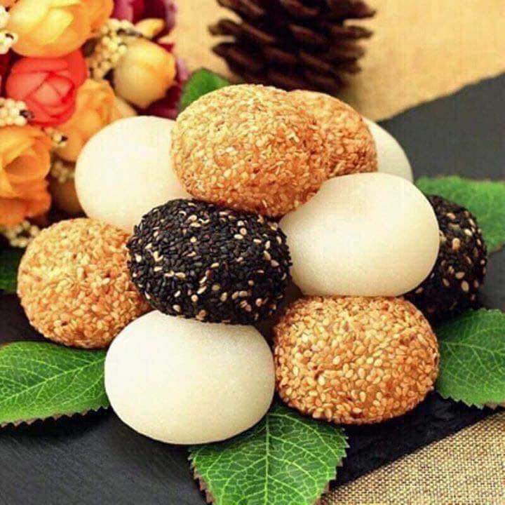 Bánh mochi tròn mix vị thùng 2kg
