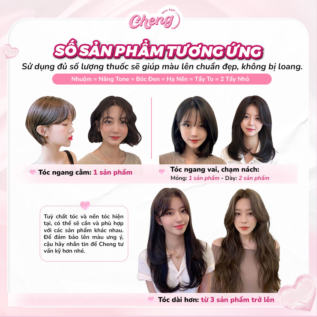 HOÀN TIỀN 15% - Thuốc NÂNG TONE Tóc - Nâng Tông Sáng Nhuộm Tóc Chuẩn Màu | Chenglovehair Chenglovehairs