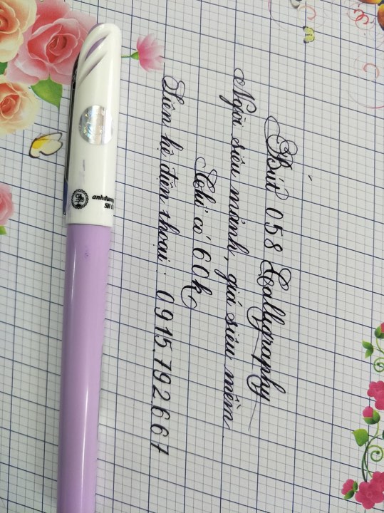 Bút mài Thầy Ánh SH.058 calligraphy