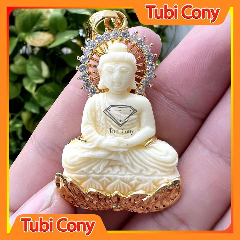 Fruit Pendant ivory Buddha Sakyamuni Buddha 050rdx1.091221-carry outings, go to party very beautiful-beautiful necklaces, fashion necklaces