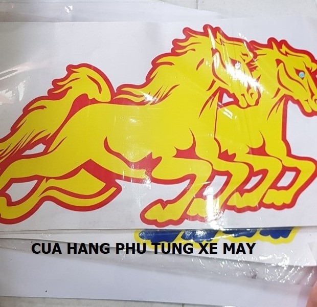 Tem song mã gắn các loại xe
