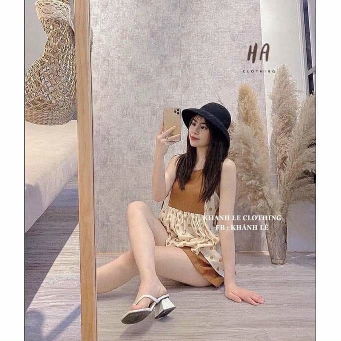 [SIÊU RẺ M52]BỘ BẦU MÙA HÈ CHẤT ĐŨI SIÊU MỀM MÁT-ĐỒ BỘ MẶC SAU SINH 2 DÂY CÓ CHUN CHỈNH CHO BÀ BẦU FREE SIZE 45KG-70KG