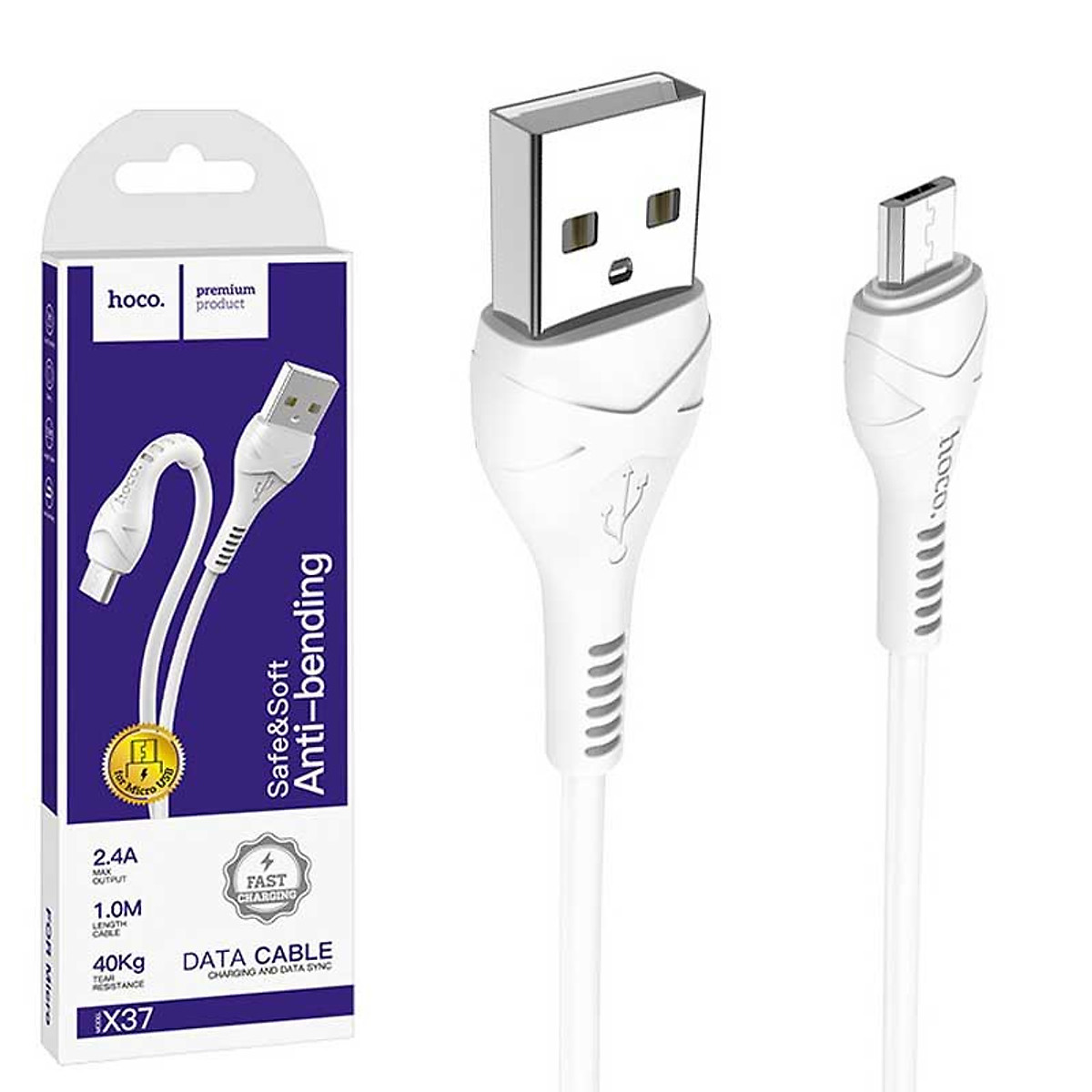 CÁP SẠC TYPEC I.P MIRCO X37 1M