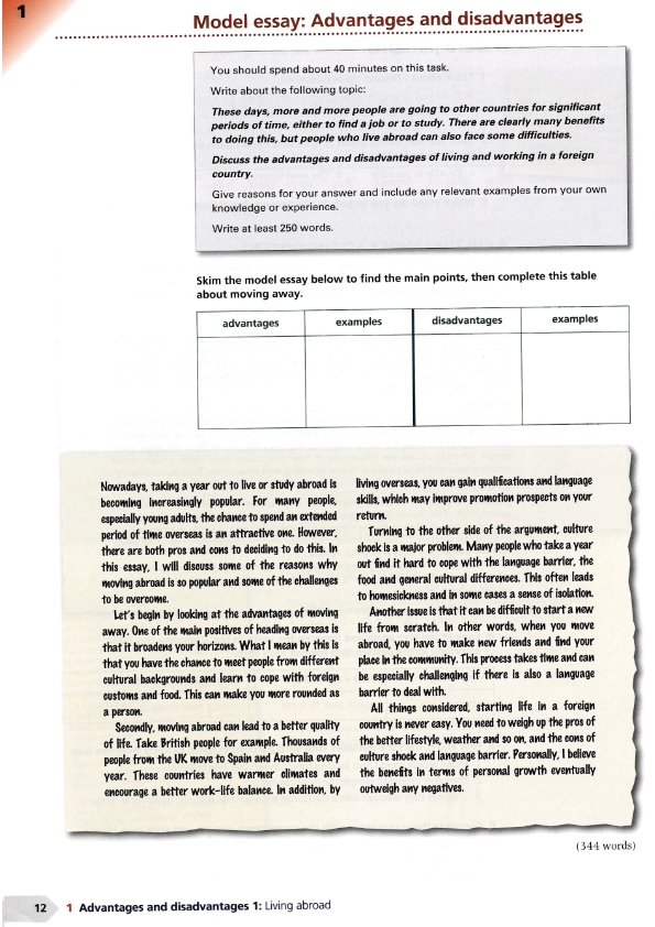 Sách IELTS Advantage Writing Skills