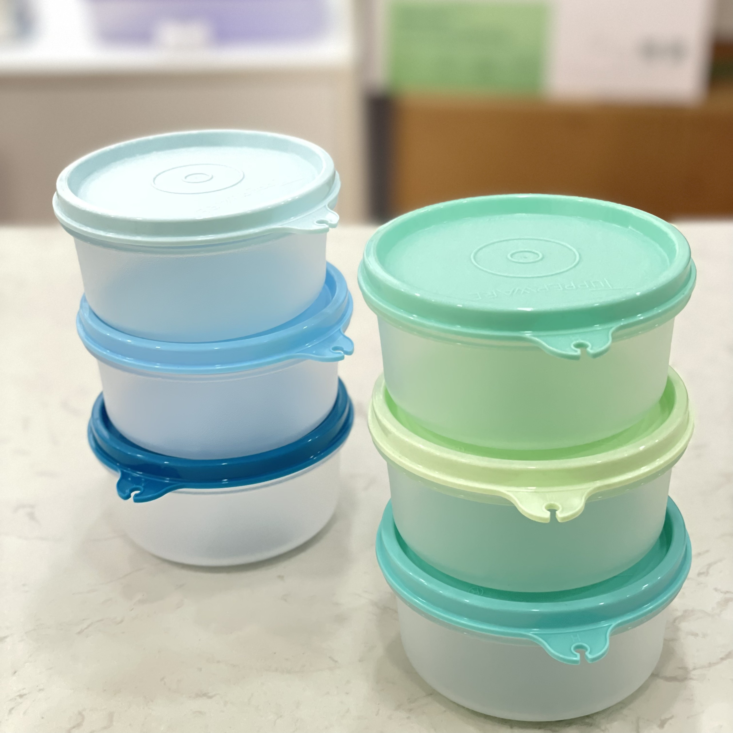 Hộp mát 200ml Colorful Small Server 200ml (6 Hộp) - Tupperware Mall Chợ Lớn