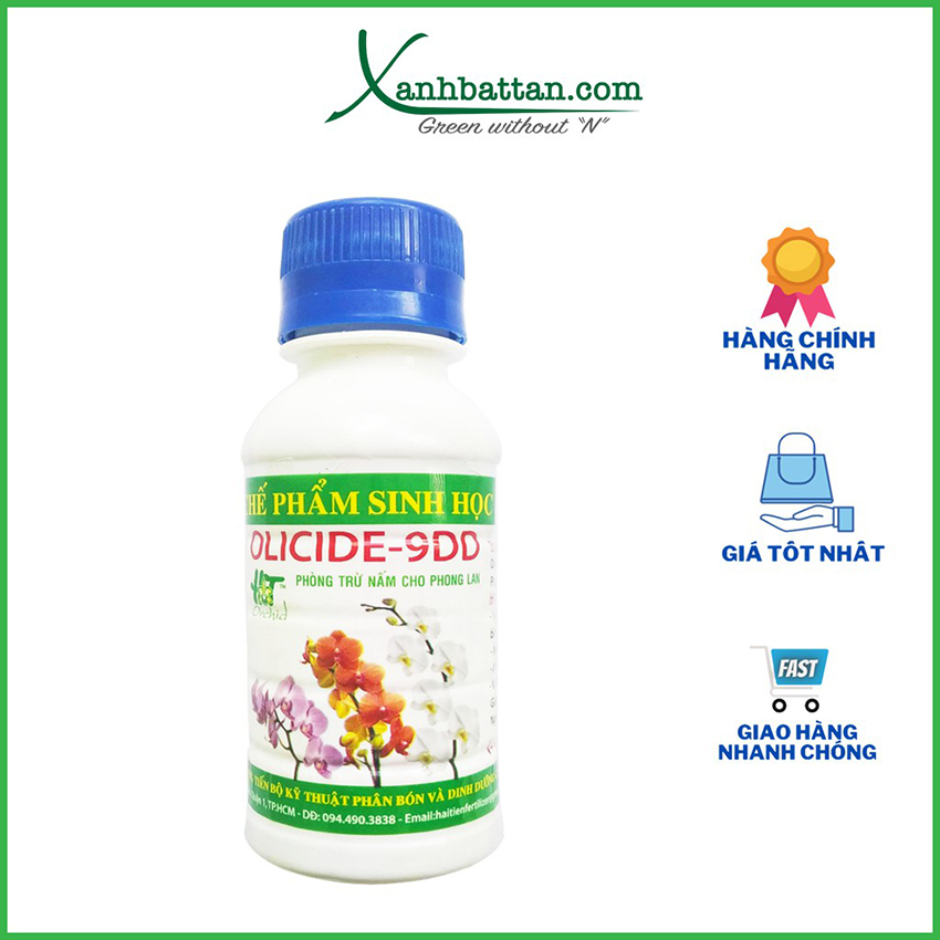 Chế Phẩm Sinh Học Trừ Nấm Bệnh Cho Lan Olicide 9DD