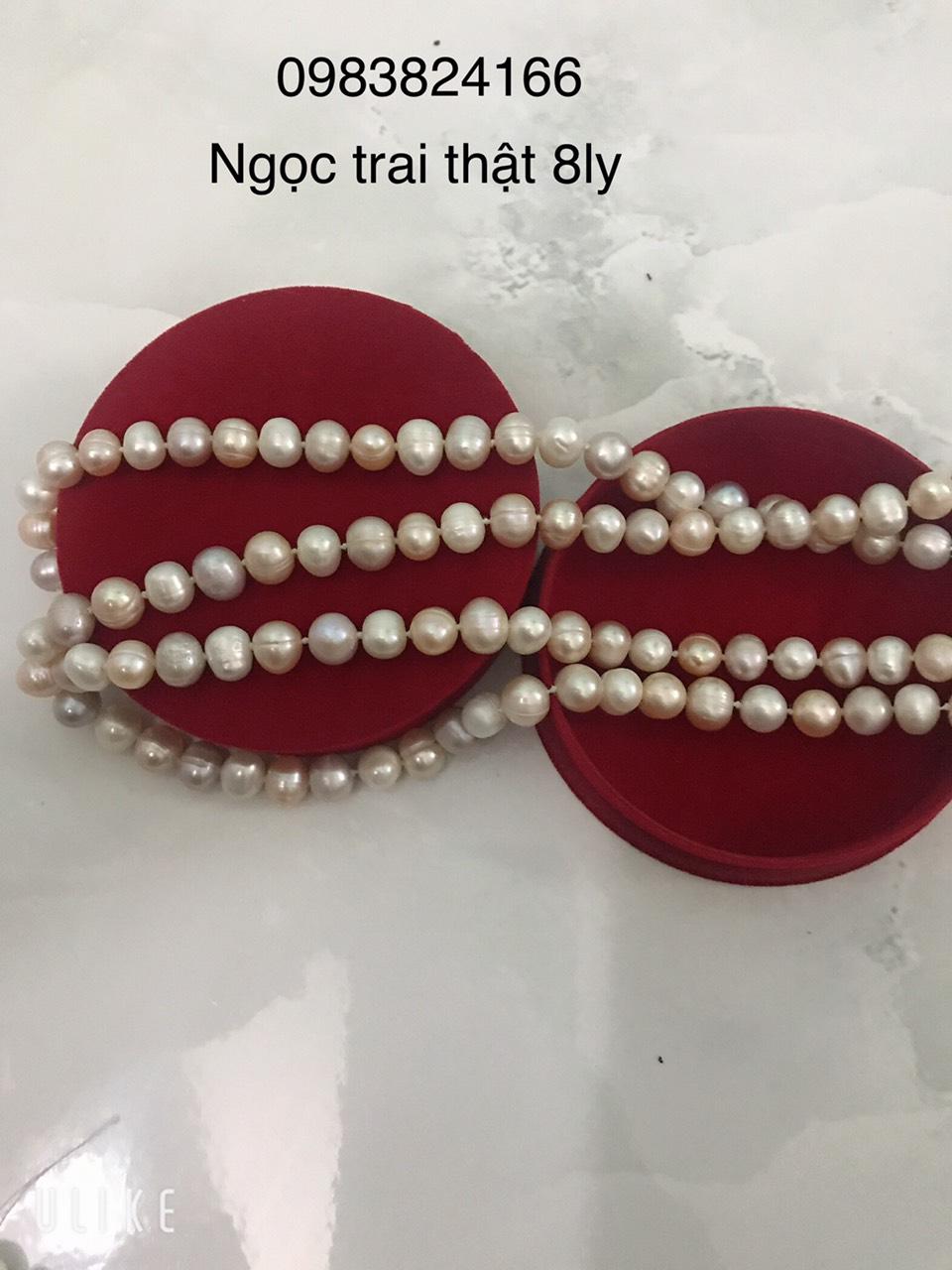 Vòng cổ ngọc trai thật hàng cao cấp