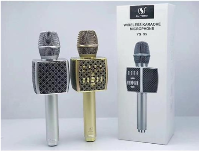 [Giảm Cực Sốc] Micro Karaoke,Micro Không Dây,Micro Karaoke Bluetooth,Mic  Livestream Micro Karaoke Bluetooth Cao Cấp Ys-95 Âm Bass Trầm Ấm-Mic Bắt Giọng Tốt,Hát Cực Hay Hiệu Ứng Âm Thanh Ngay Trên Mic,Lọc Âm Thanh,Lọc Tiếng Ồn Cực Chuẩn