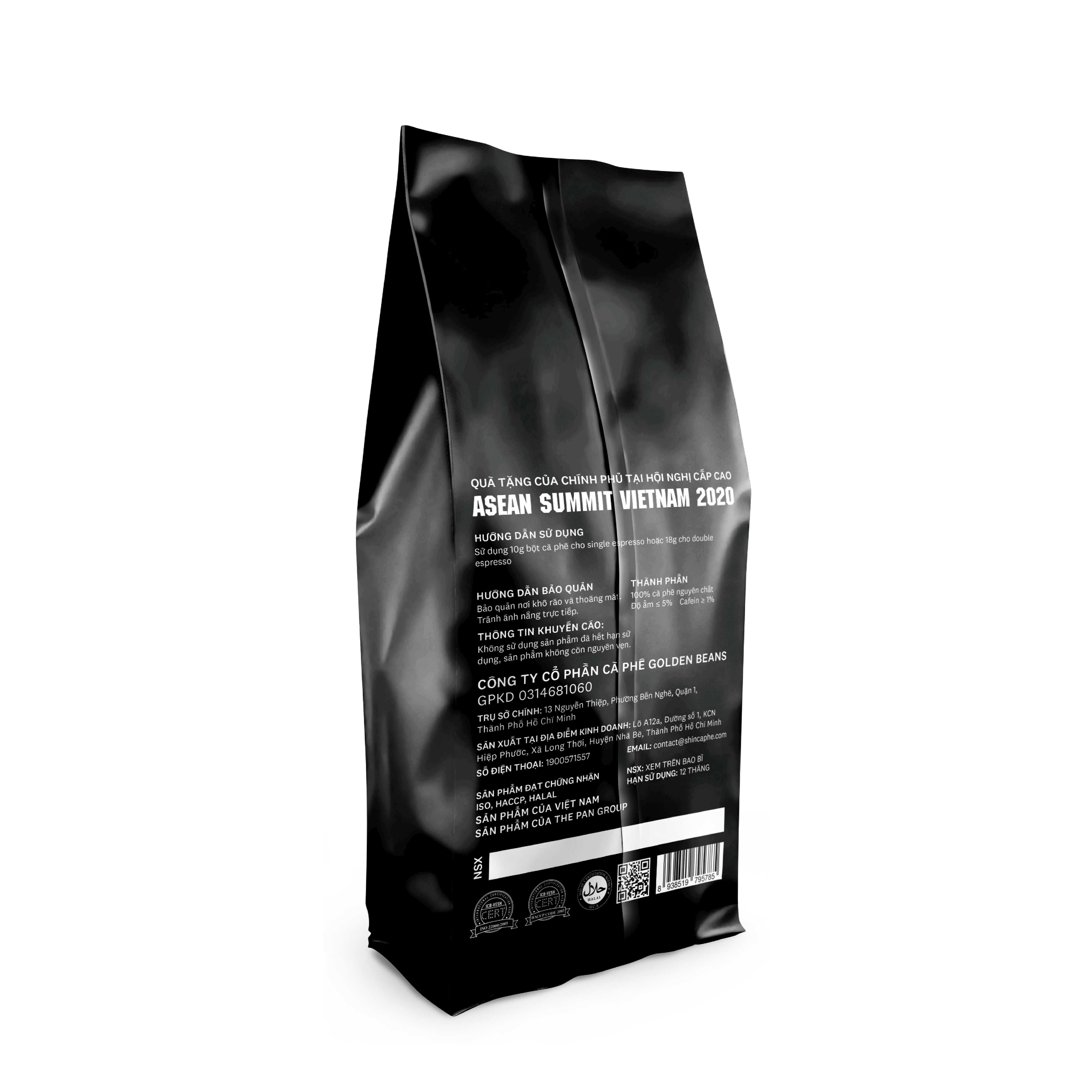Espresso Coffee E1 - Shin Coffee - Machine-Brewed Coffee - 1kg Package