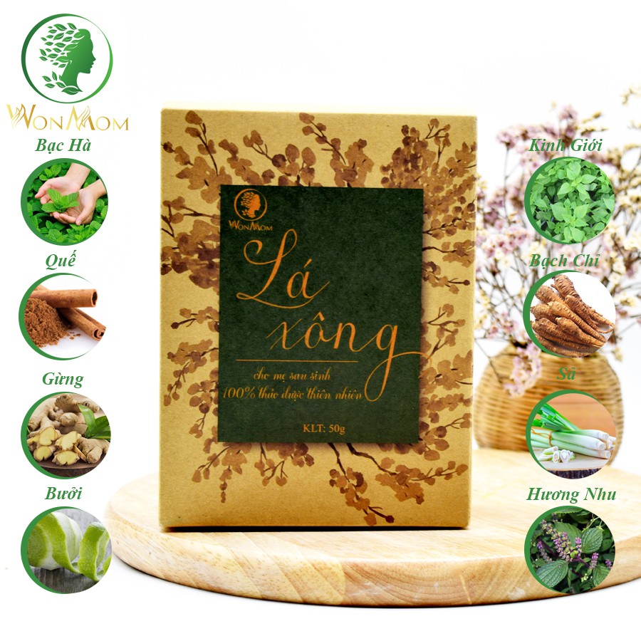 Combo 2 Hộp Lá Xông thảo dược