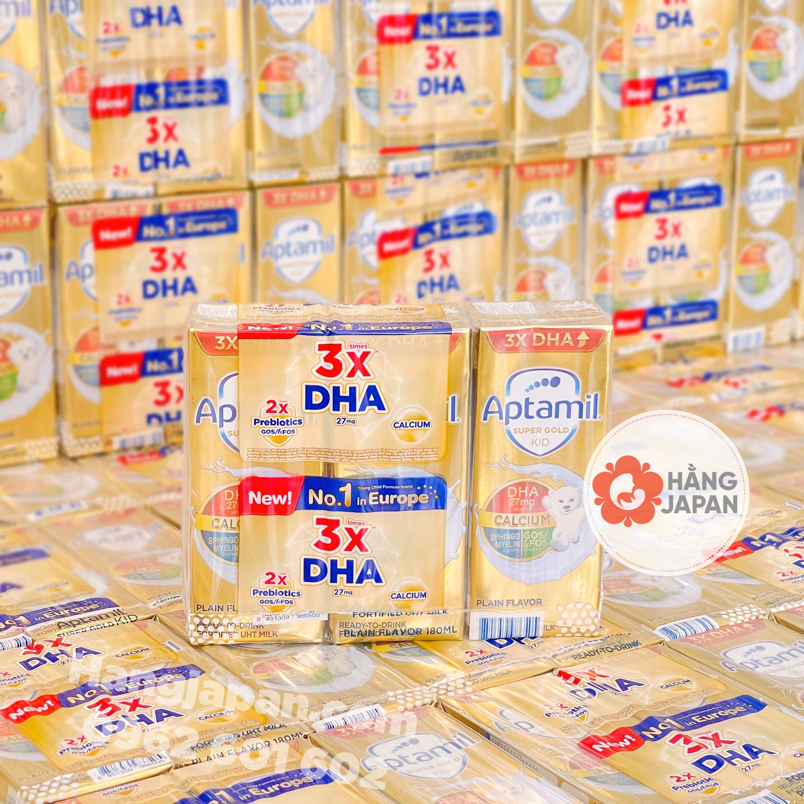 Sữa Công Thức Aptakid Pha Sẵn Hộp 180ml