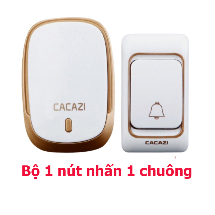 Chuông cửa không dây cacazi k01 - sang trọng - chuông cửa cacazi