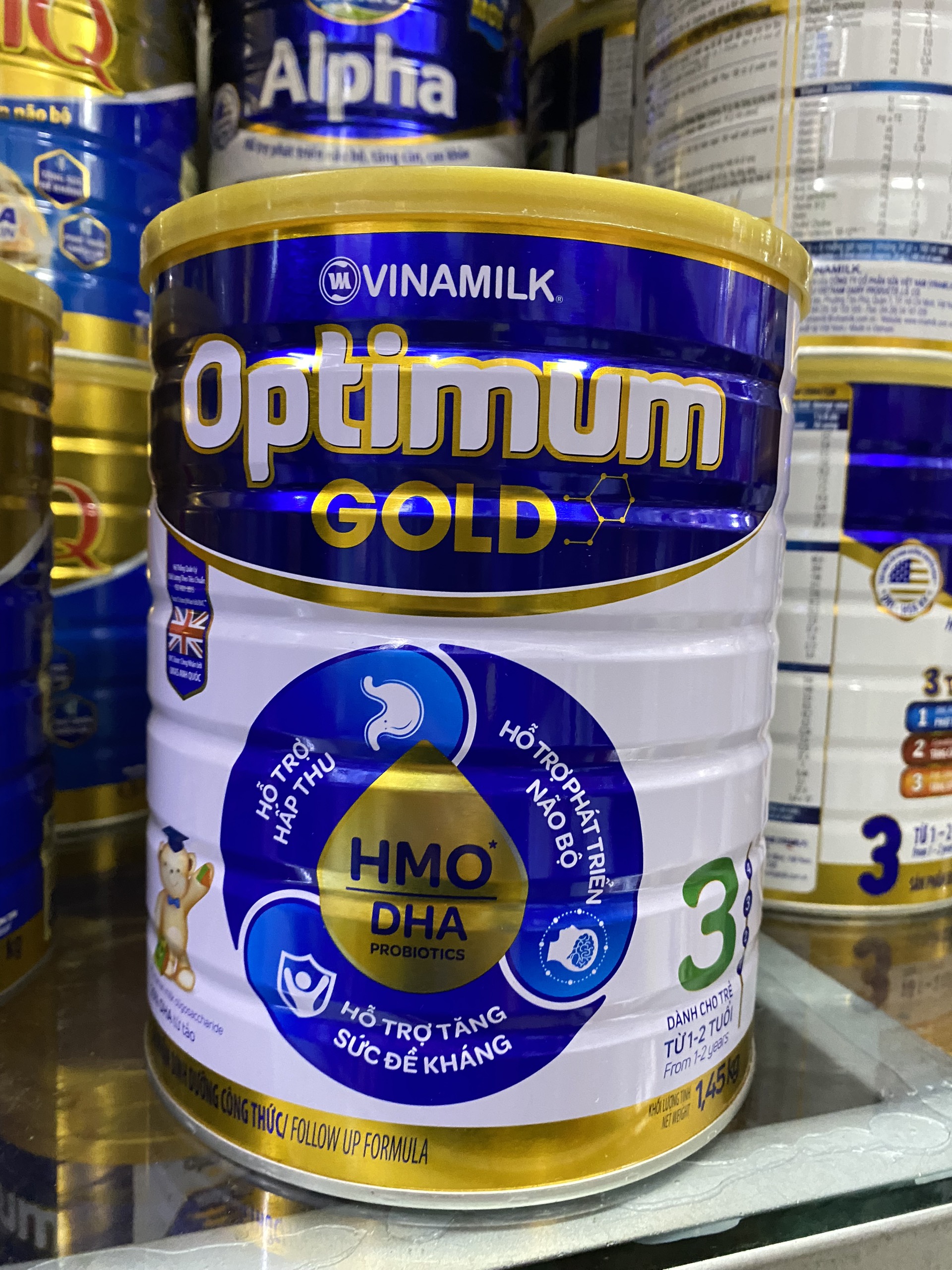 Sữa Optimum Gold 3 HMO 1.45KG
