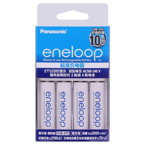 Bộ Pana Eneloop 4 Pin AA 1900mAh + Sạc CC51
