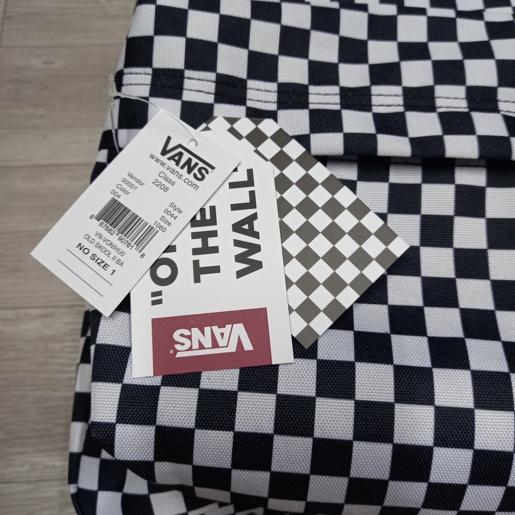 Balo vans, balo đi học Old Skool Black/White Checkerboard