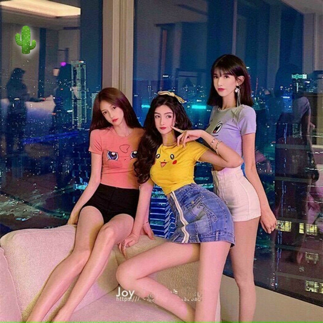 [HCM]áo kiểu - ÁO PIKACHU THỜI TRANG NỮ CAO CẤP