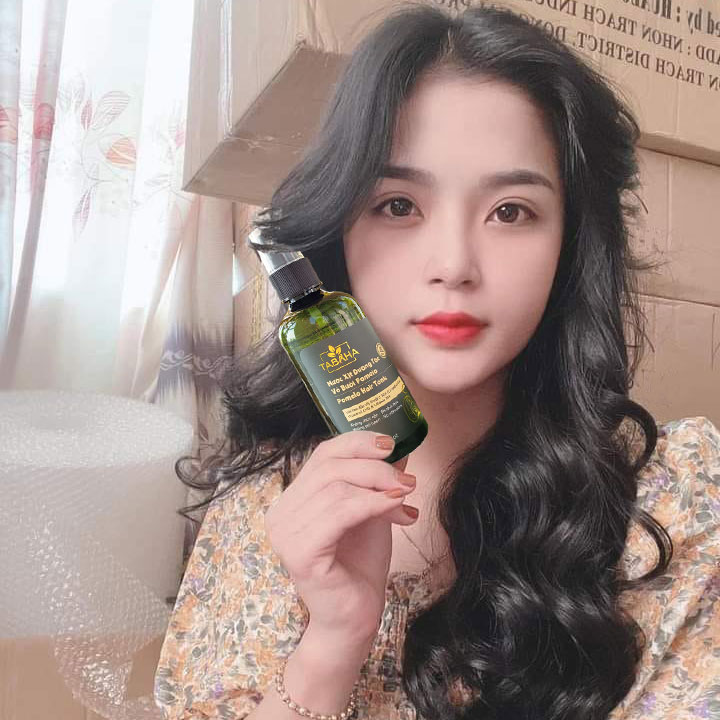 [HCM]Bộ 2 Chai Tinh Dầu Bưởi Xịt Tóc Pomelo Tabaha 120mlx2