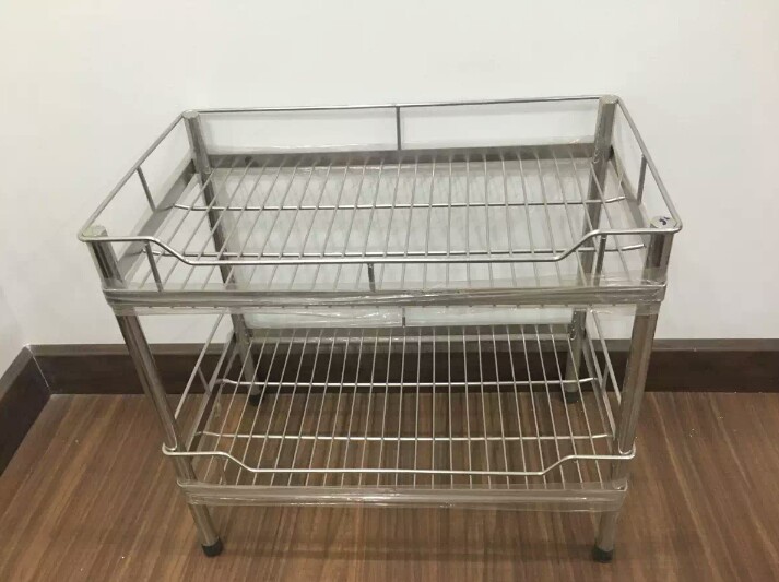 [HCM]KỆ CHÉN  2 TẦNG INOX 304 CAO CẤP