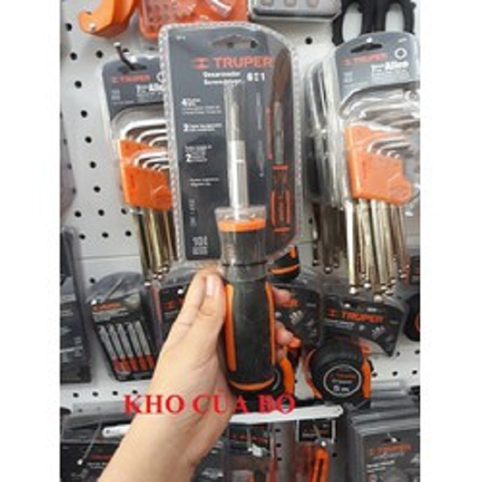 Tô vít 4 đầu, có từ Truper - 14200