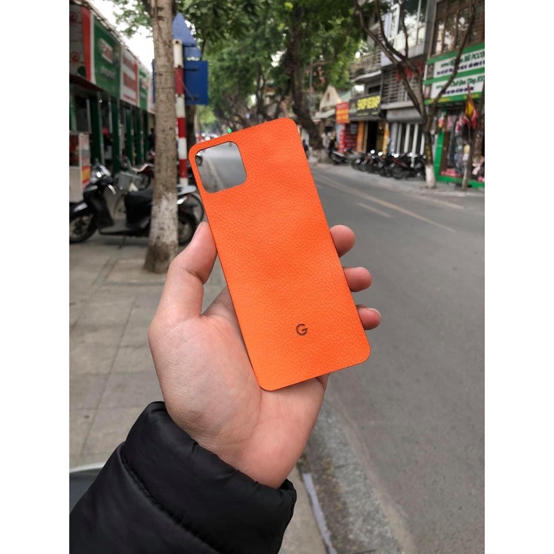 Dán da lưng Google Pixel 3 trơn không nhiều màu