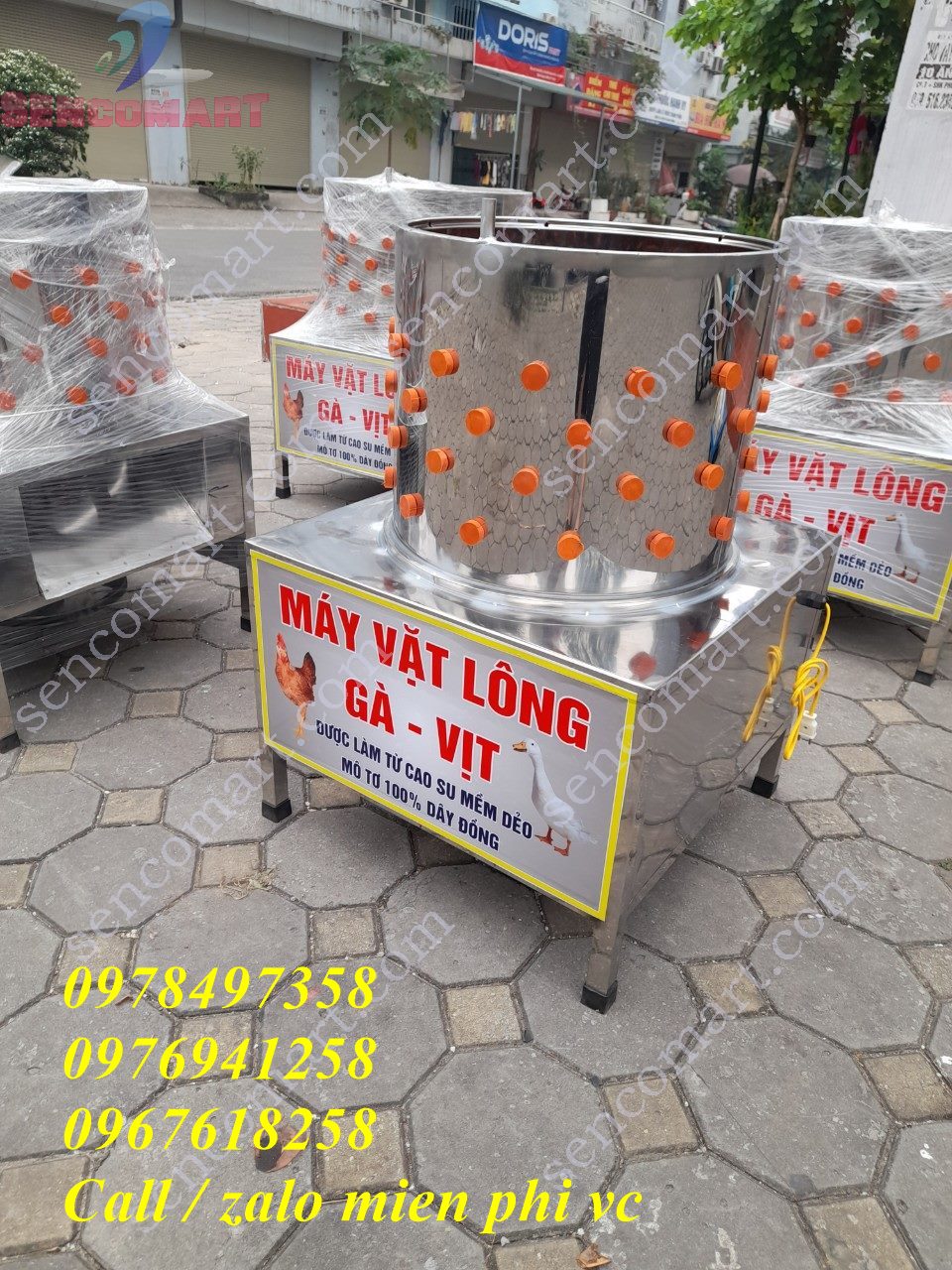 Máy nhổ lông gà vịt giá rẻ tại Long An