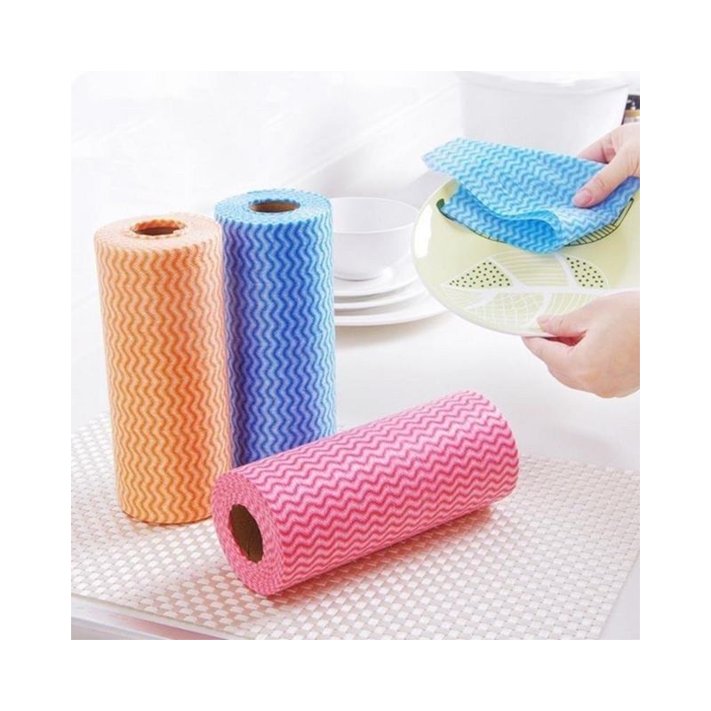 Cuộn khăn lau đa năng, giấy lau đa năng 50 miếng
