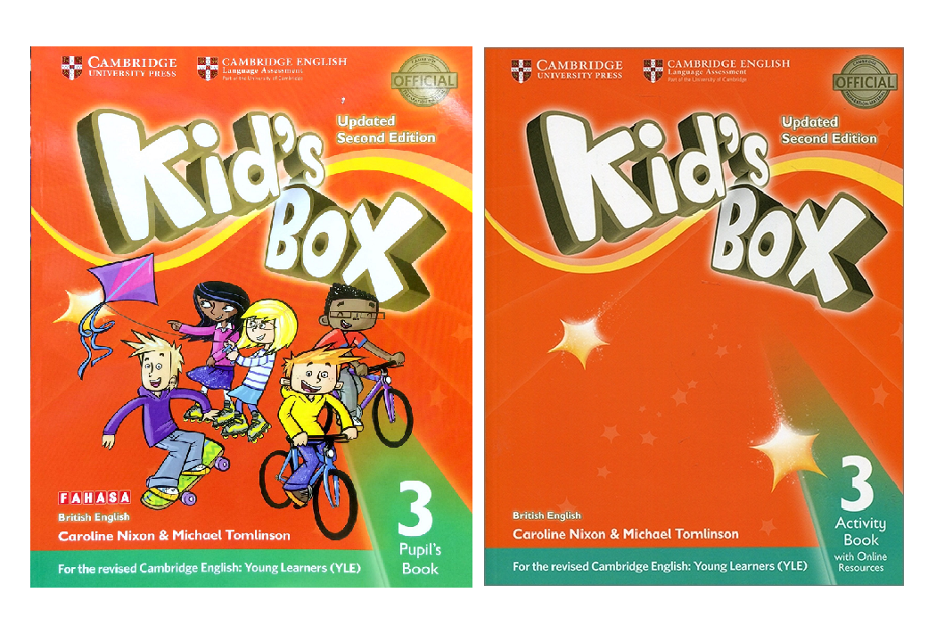 Bộ sách tiếng Anh cho bé Kid's box 3 Second edition